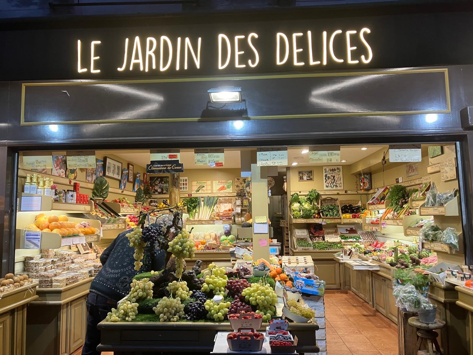 Le jardin des Delices le Marais