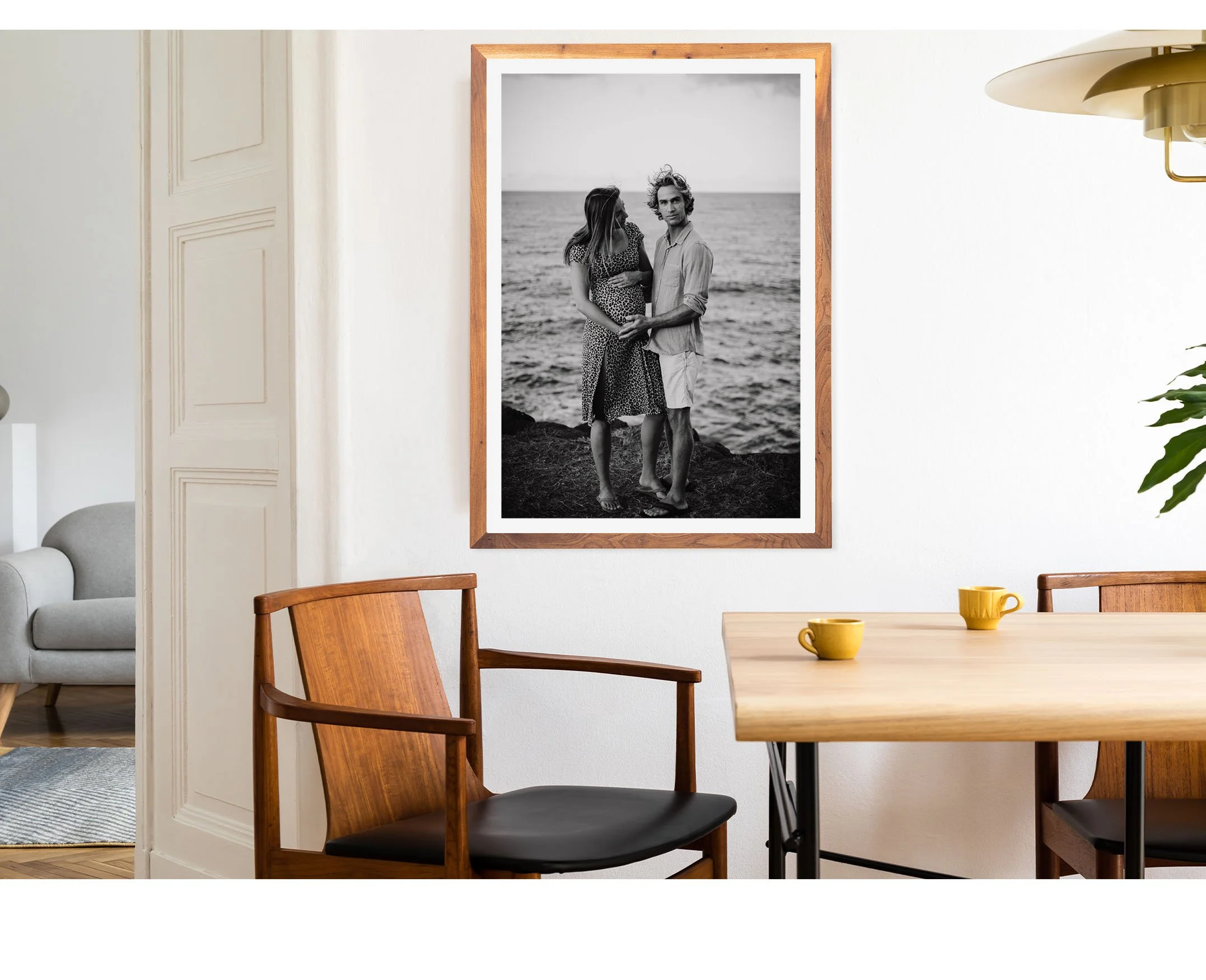 Custom Picture Frames Made of Local Wood — The Enloe Creative