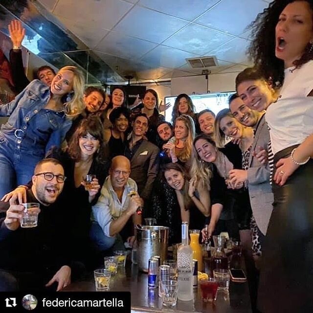 #Repost @federicamartella (@get_repost)
・・・
One more hour, plz  @federica83eriksen, we will miss you!!! #amazingnight #karaoke #farewell #federicheneabbiamo #friends #fun #nyc #top #goodtimes #gold #instadaily #photooftheday #memories #italians #sing