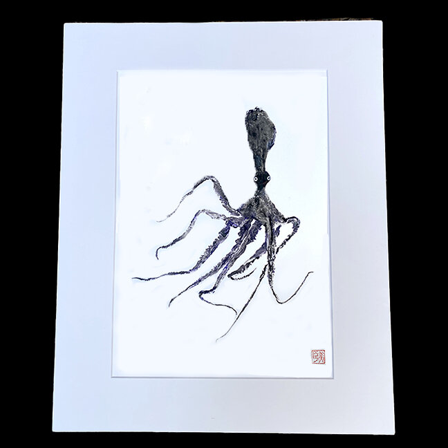 "Paul" Octopus Rubbing