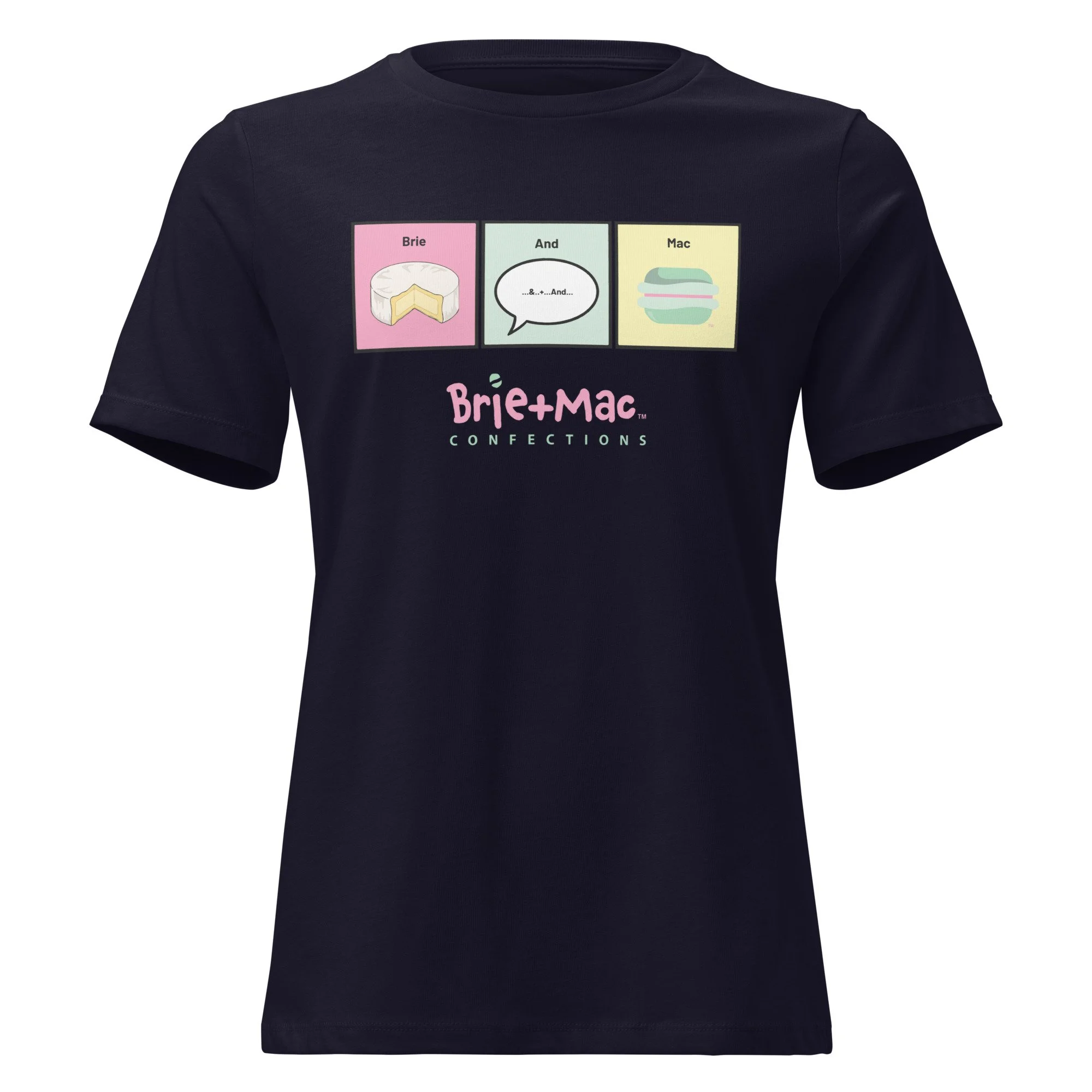Brie and Mac Confections | Women's Relaxed "AAC" T-Shirt