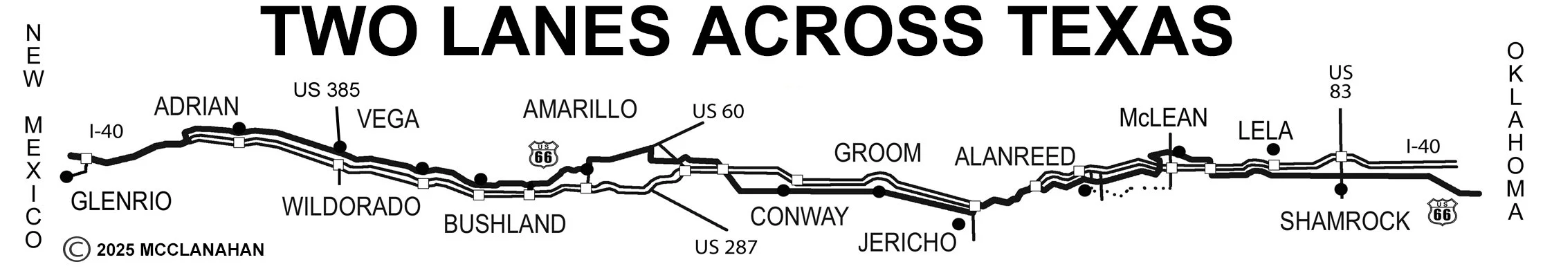 From the EZ 66 GUIDE by Jerry McClanahan, used with permission