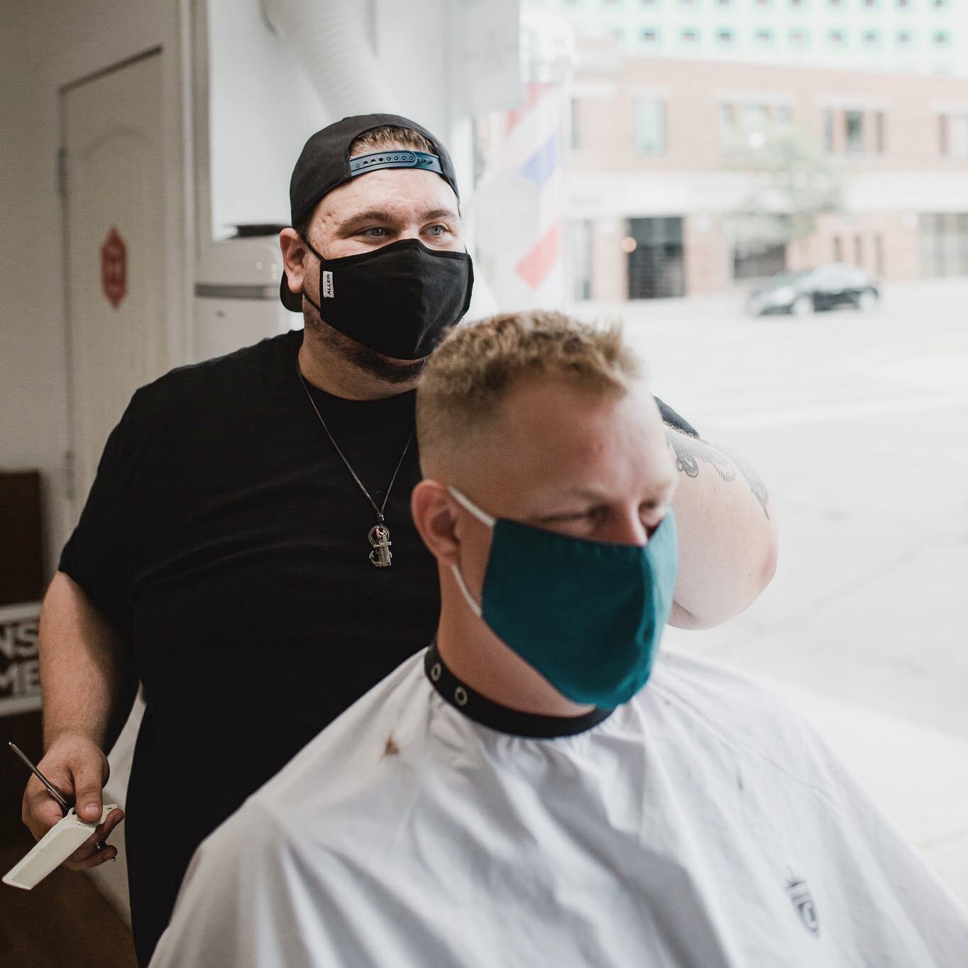 I miss seeing people&rsquo;s faces, but I&rsquo;m so grateful that I get to do what I do every day. The last couple months have been good for the soul. Big thanks to everyone who has come by for a cut, or bought some merch or coffee, or stopped in to
