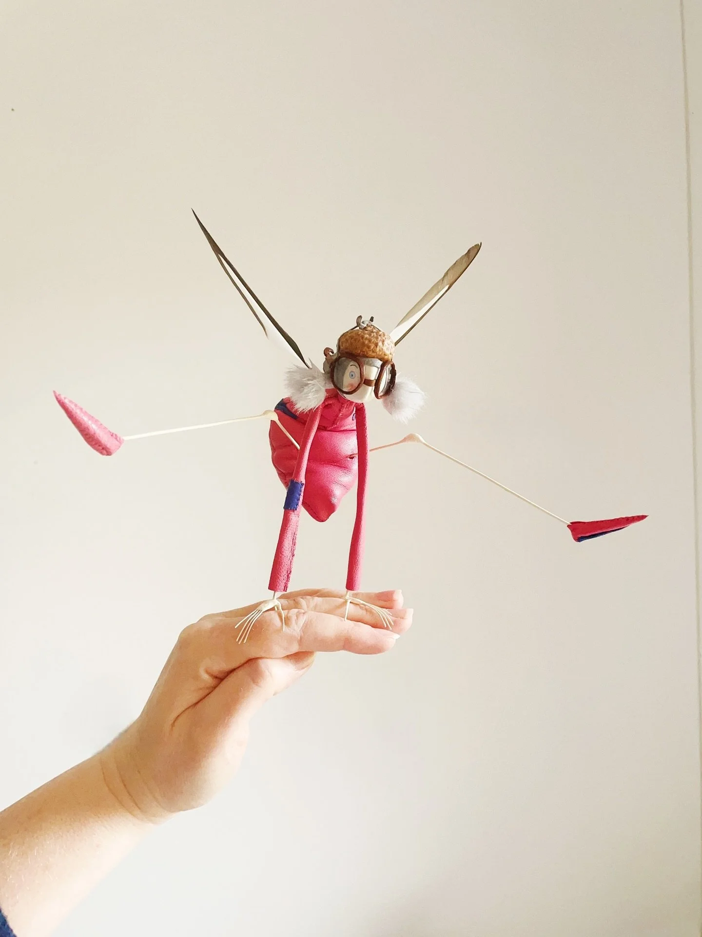 Meet Hilda.
Her flight suit began as a beautiful #GHLeather find in London and ended up right here in my hands. ✋✨
She’s ready for our next fairy release. You can sign up via our website and I’ll put a link in stories. Get yourself on the