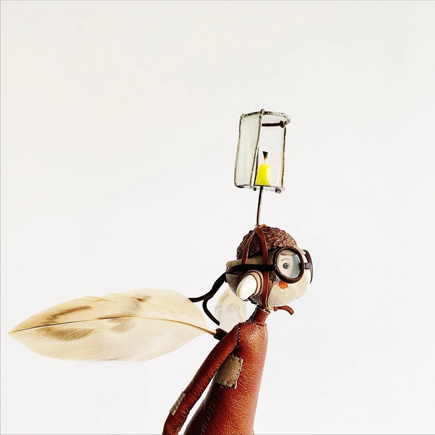 Winter evenings are creeping in, but his illumination helmet isn&rsquo;t just practical &hellip;it&rsquo;s a beacon of &ldquo;keep going.&rdquo; Wherever he wanders, a small pool of golden light goes with him, making the darker months feel just a tou