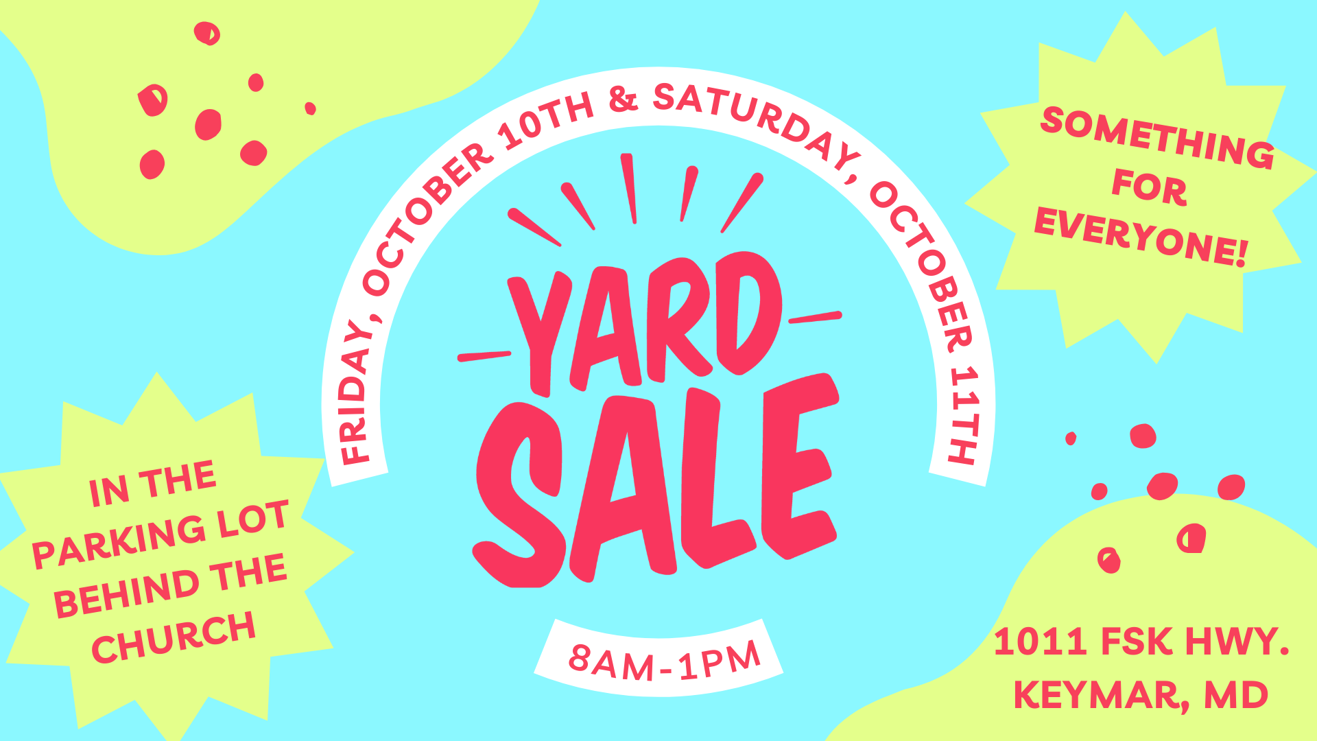 Yard Sale!