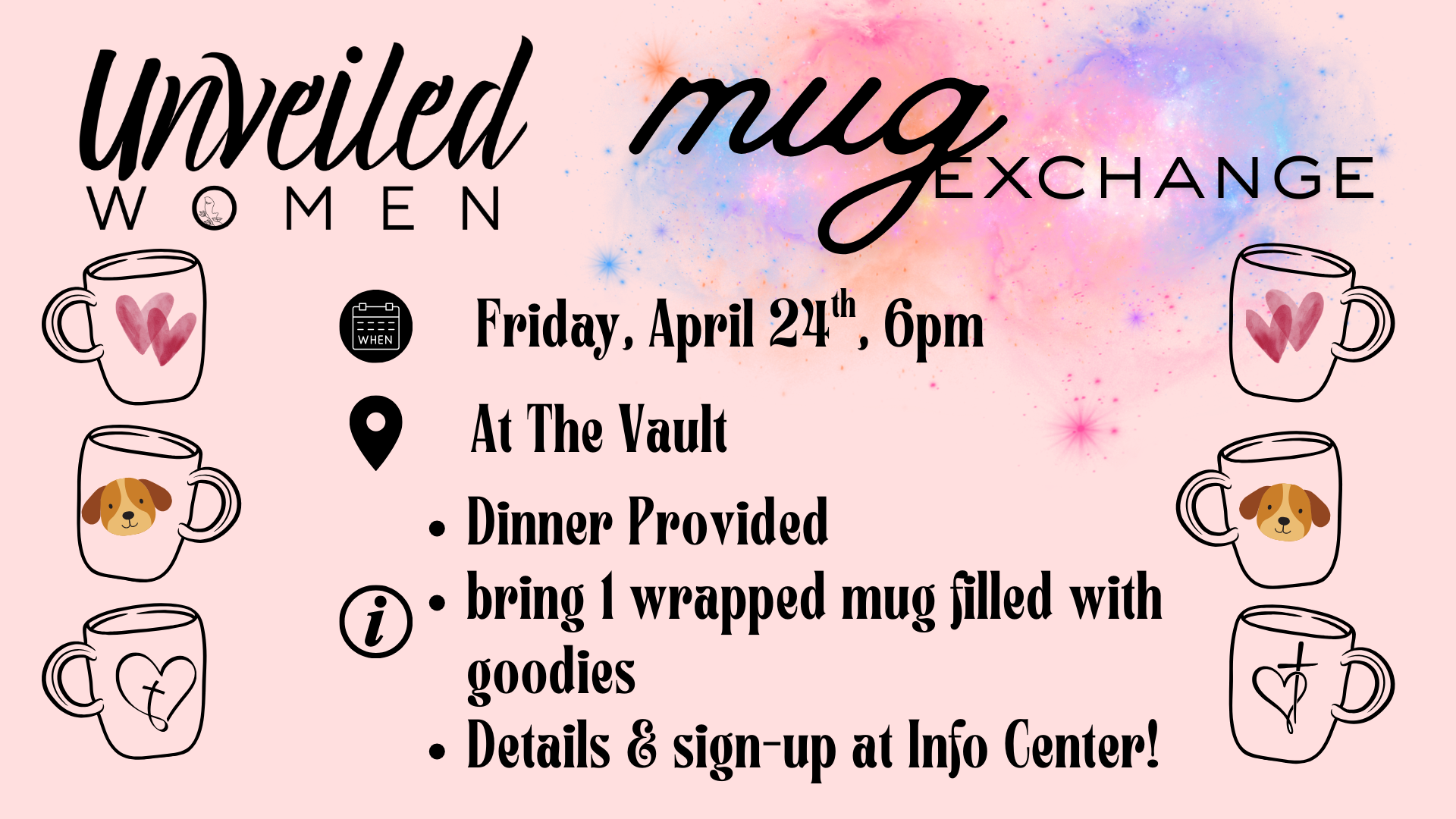Unveiled Women Mug Exchange