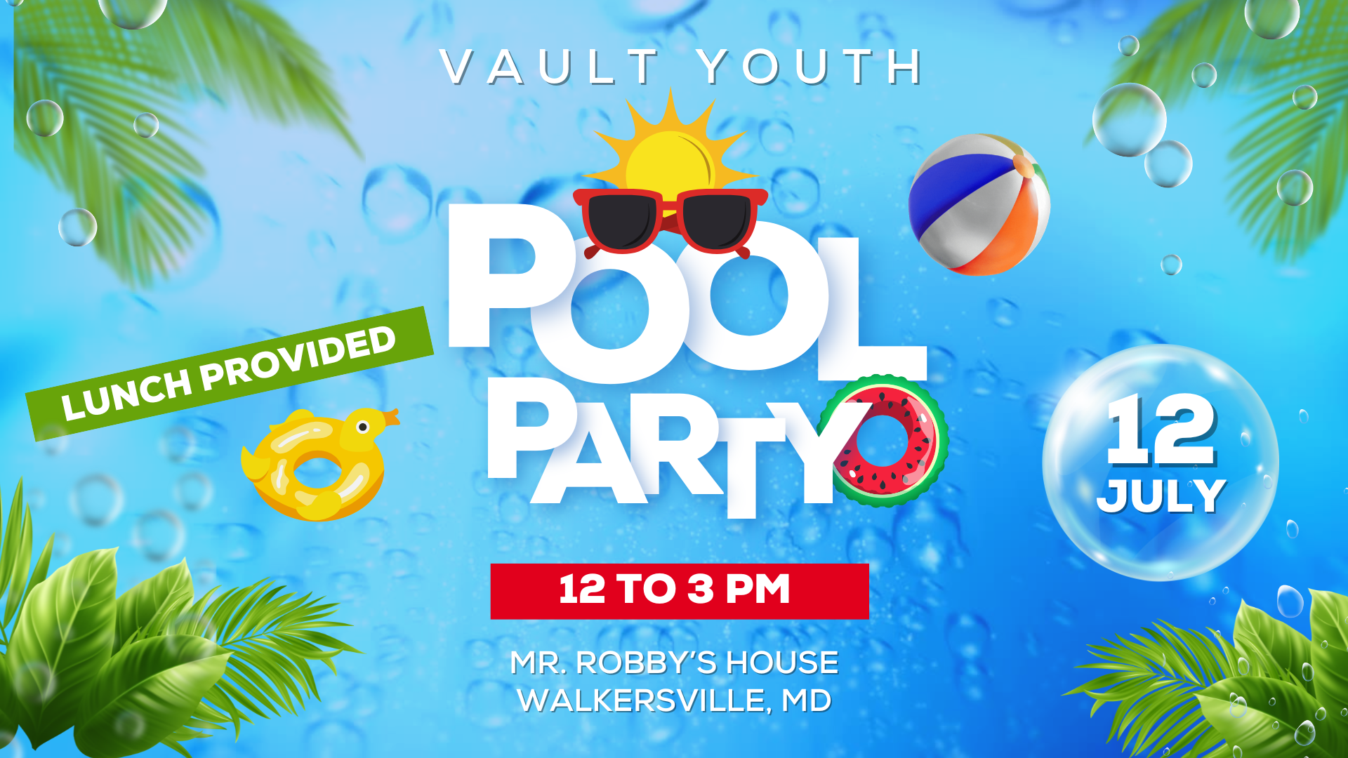 Vault Youth Pool Party
