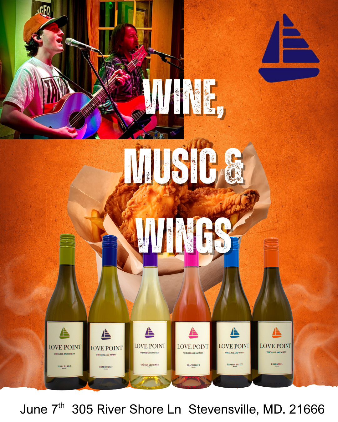Vineyard Vibes Sunday with Bryan and Aidan Ewald.