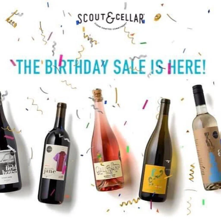 Happy Birthday, @scoutandcellar! August marks the 3rd birthday to this amazing company and to celebrate we are having a site-wide sale. This is  H U G E, guys! Rarely happens! 

This is the best time to replenish that wine rack before &ldquo;school.&