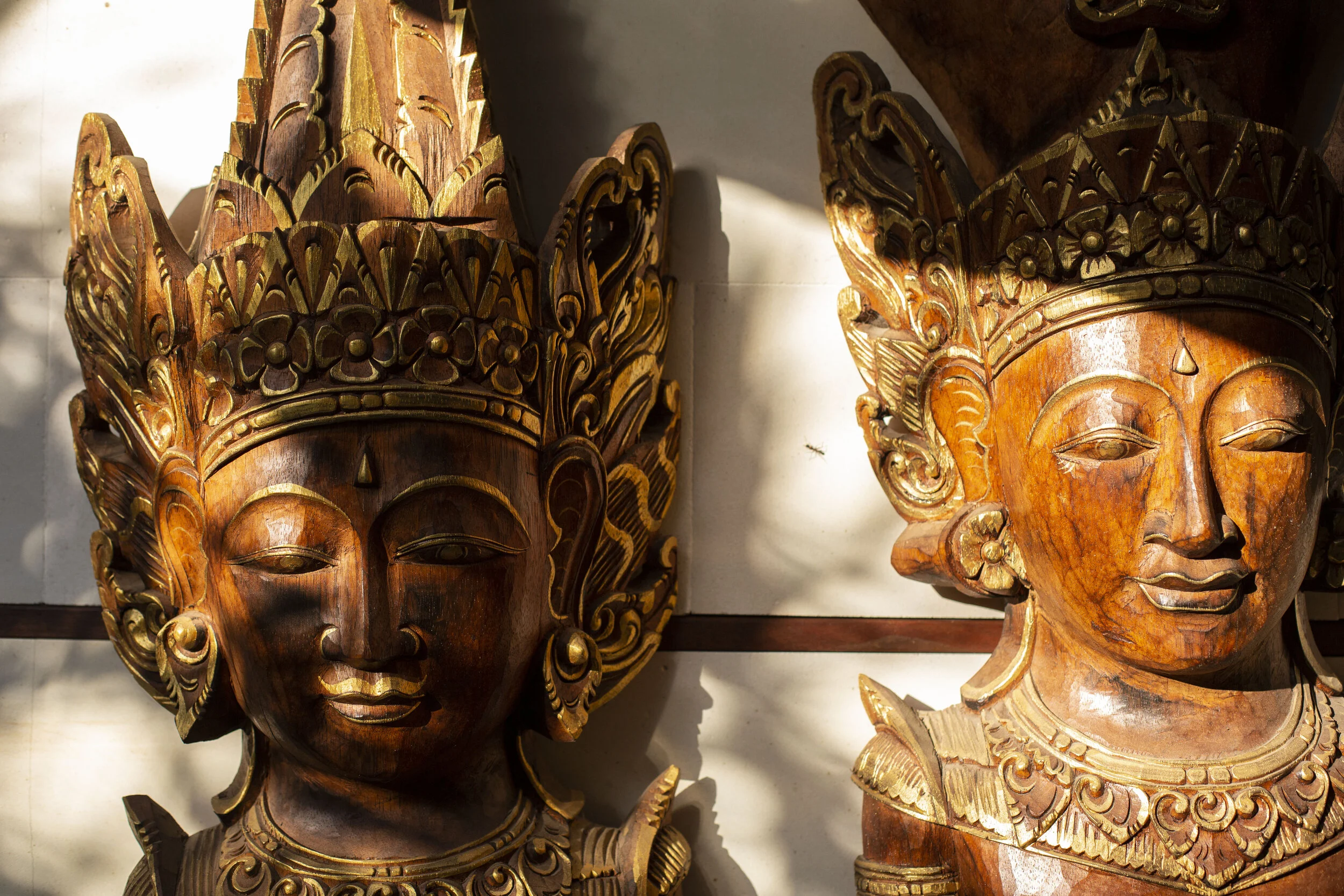 Ketut and Pino are our resident Balinese statues. They are here to protect and bless the beautiful Villa Rani.