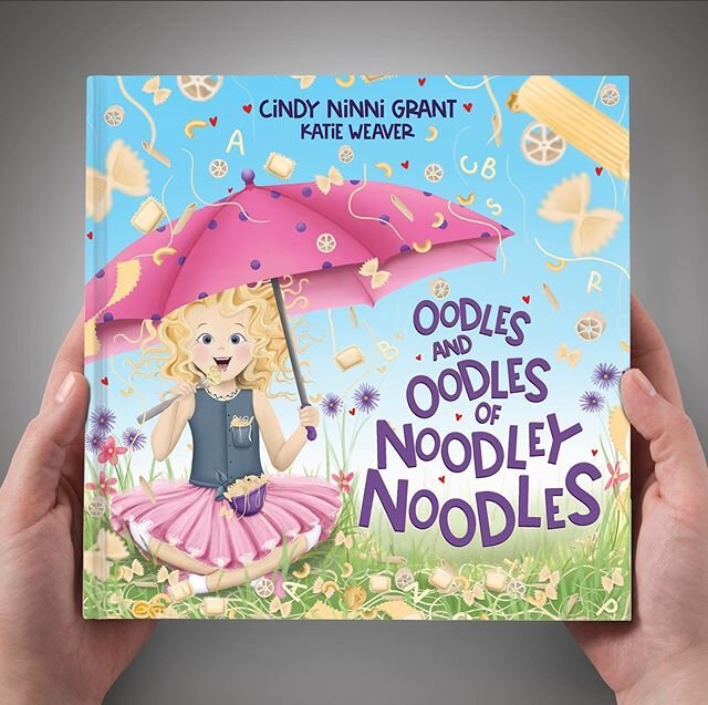 Here&rsquo;s the new cover for my book. My illustrator, Katie Weaver, did such an amazing, incredible job.  She made my story magical. I am beyond excited. 
#childrenspicturebook #book #kids #rhyme #funny #imagination #silly #readtome #noodles #obses