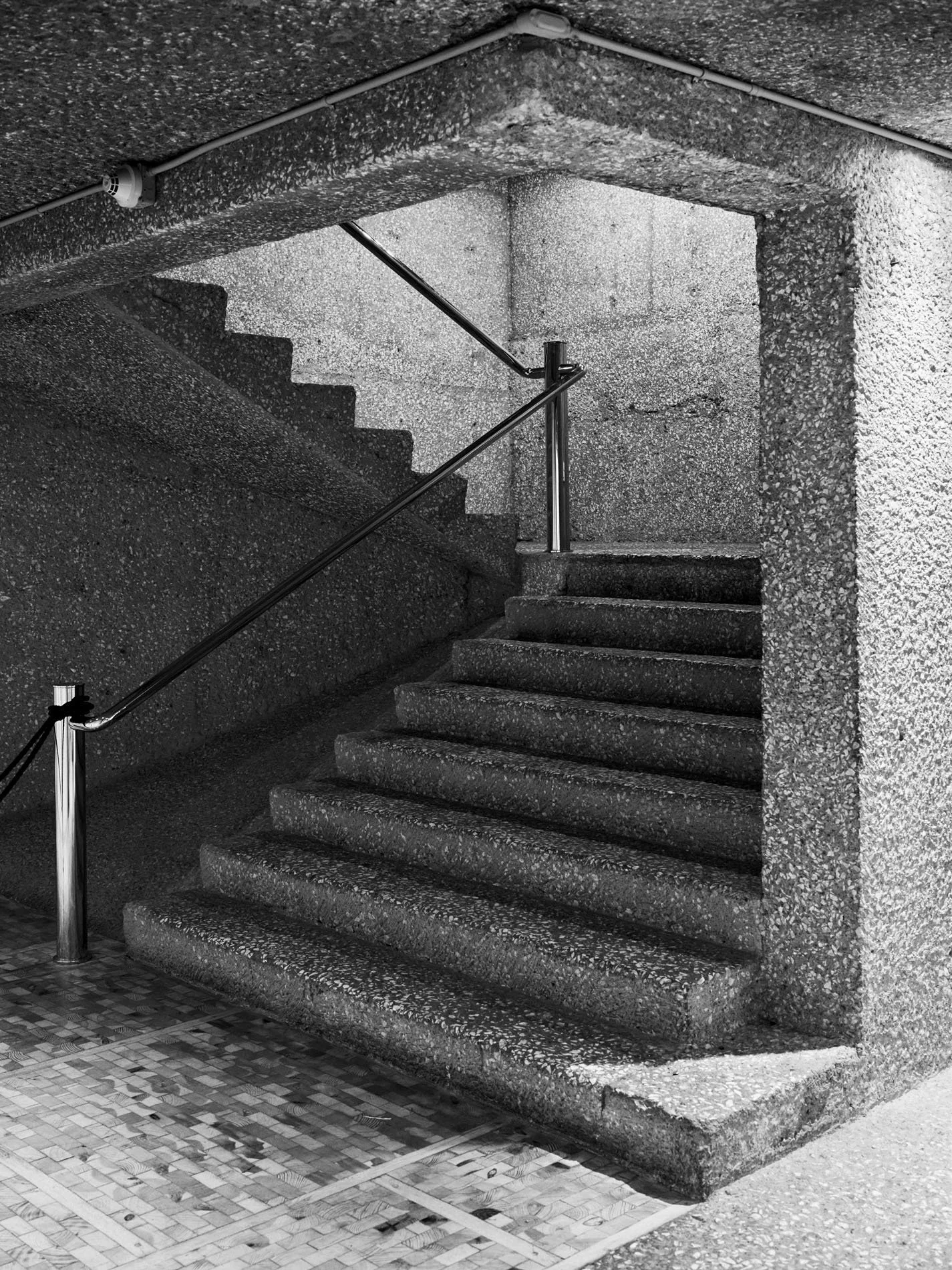 Stairs, Museo Tomayo, Mexico City, Mexico - 2024