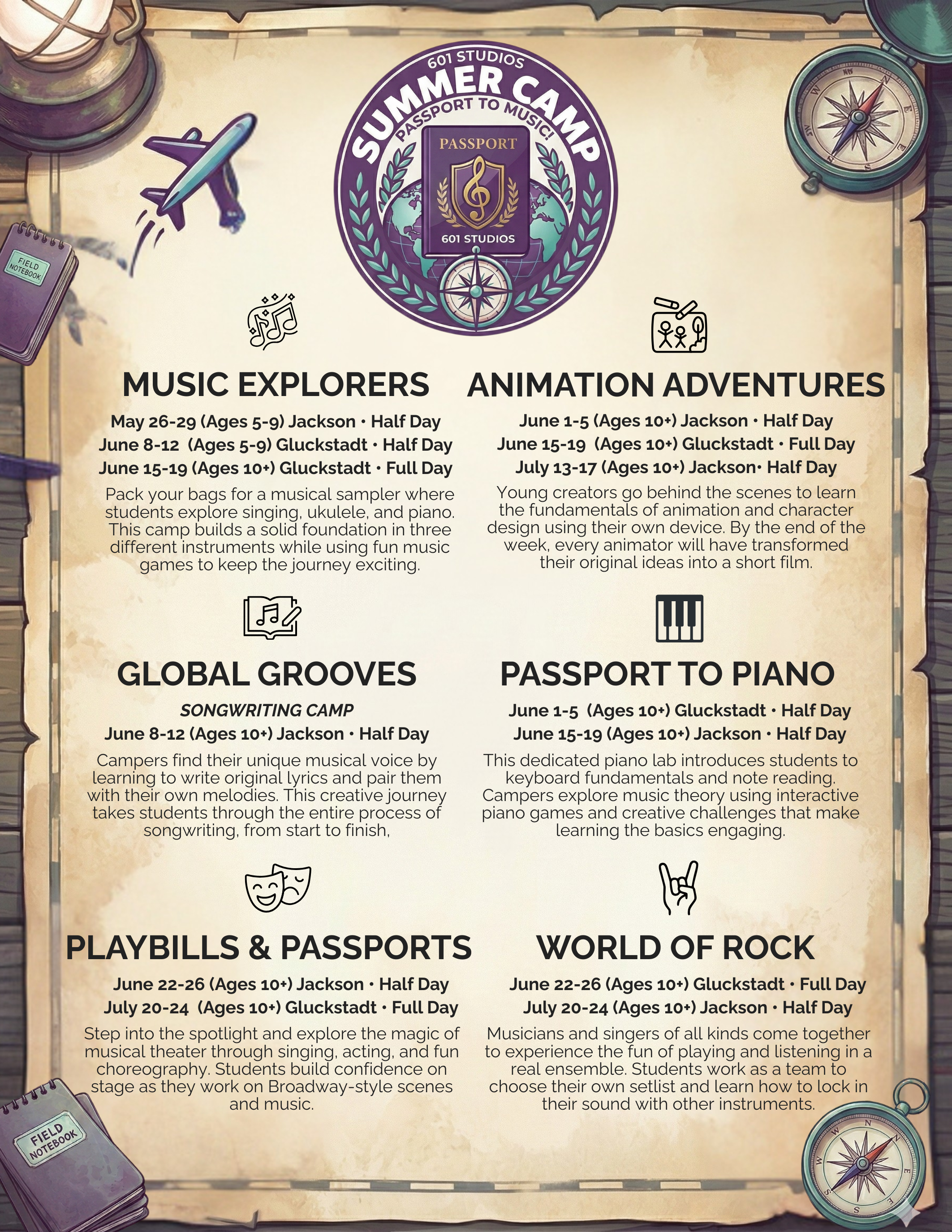 Summer camps in Jackson and Madison Mississippi 2026