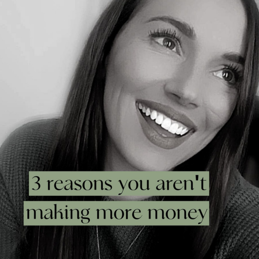 3 reasons you aren’t making more money.