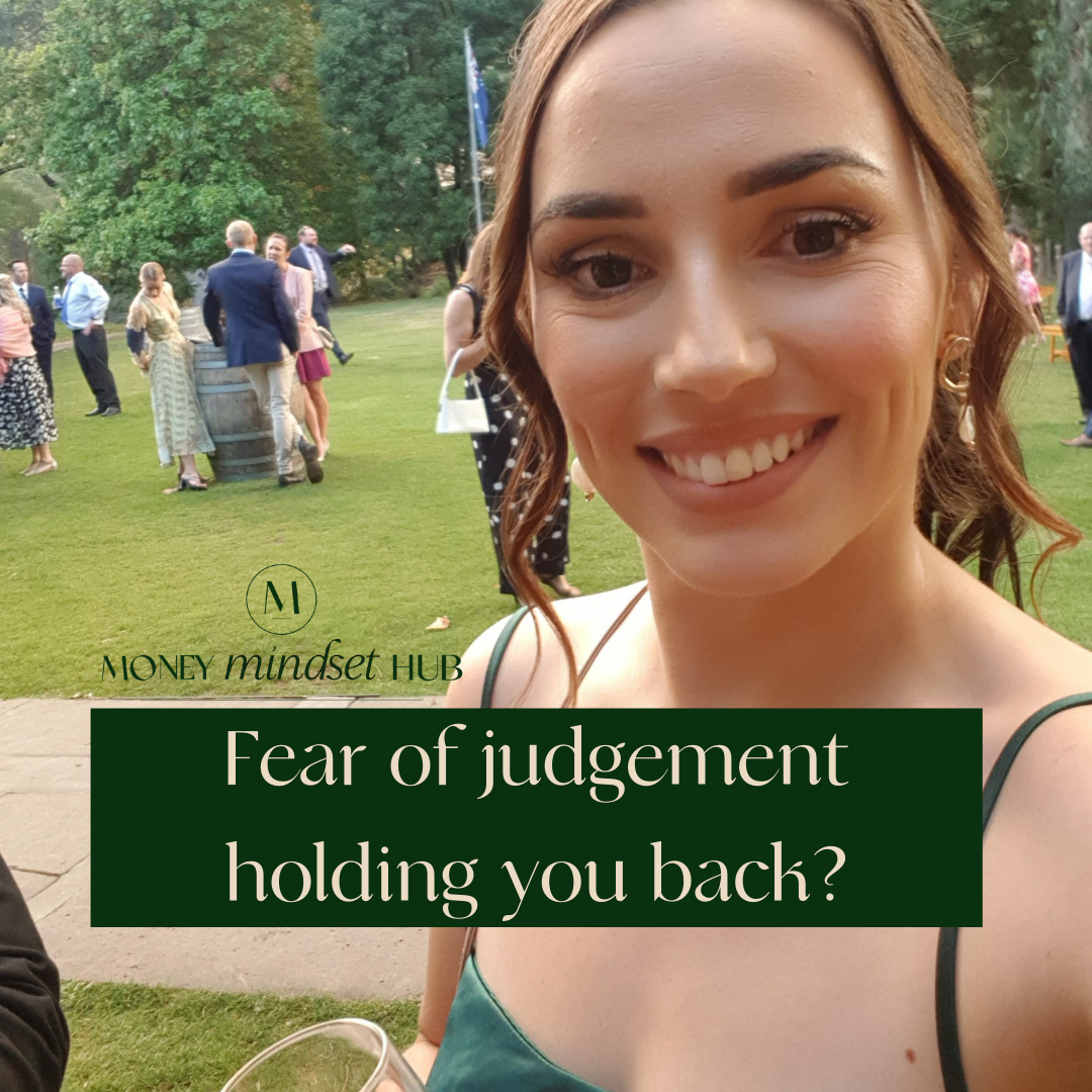 Fear of judgement holding you back?