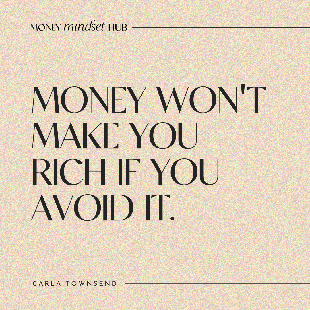 Avoidance won’t make you rich.