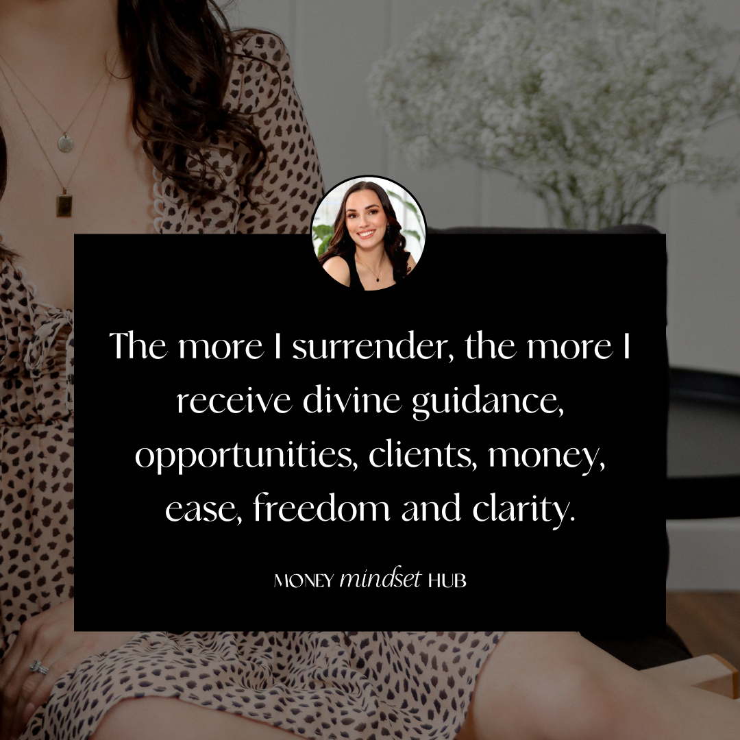 How I learnt to surrender attune to limitless abundance.