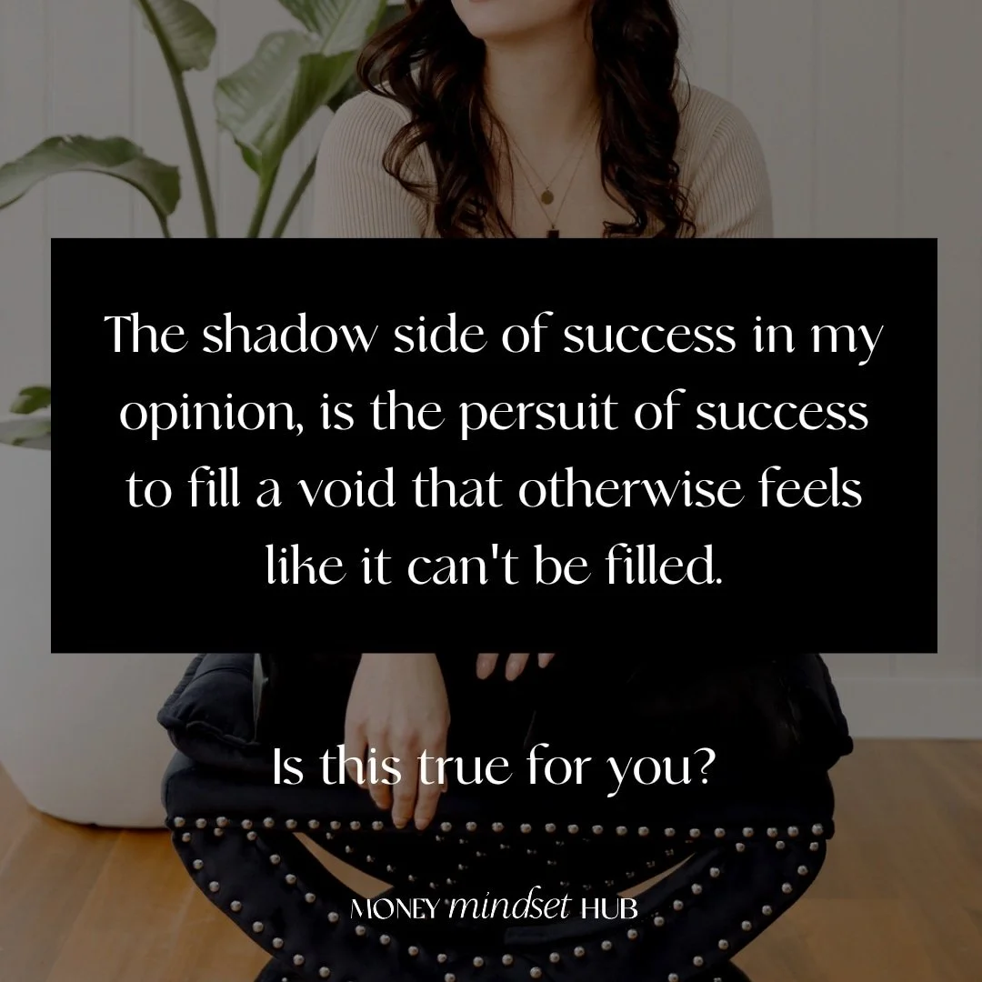 The shadow side of success in my experience