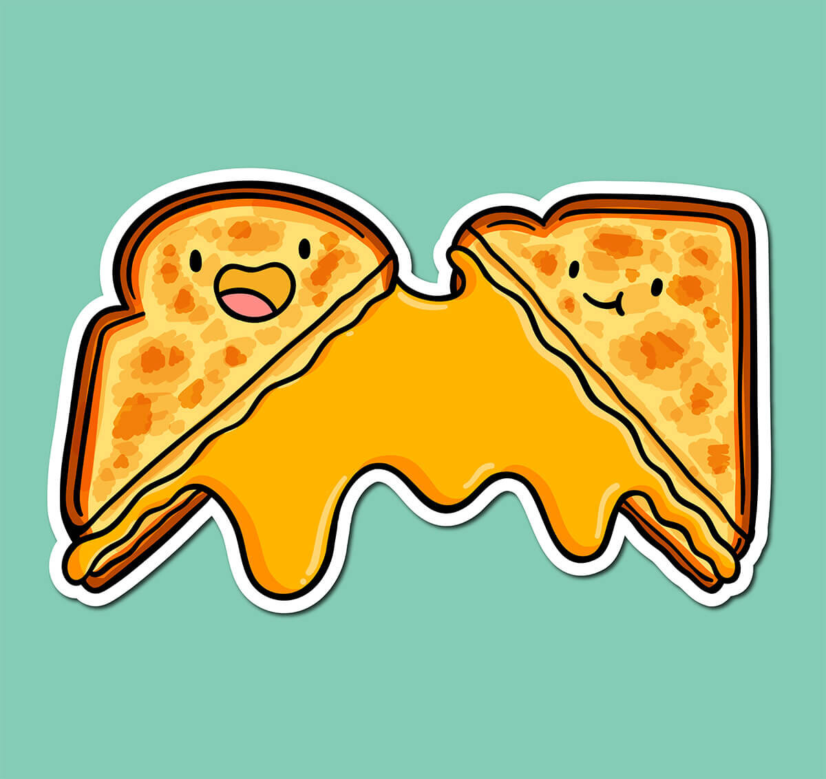 Grilled Cheese Sticker — Shop Emily M