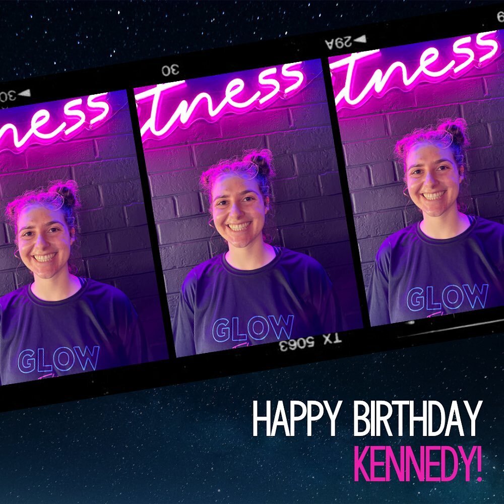 HBD to this gem, @call.me.kennedy 💖

Kennedy just recently joined the GLOW team as a Turn Up Dance Fitness instructor, but she&rsquo;s an OG of the GLOW fam! She&rsquo;s been taking classes with us since our days outdoors, we couldn&rsquo;t be more 