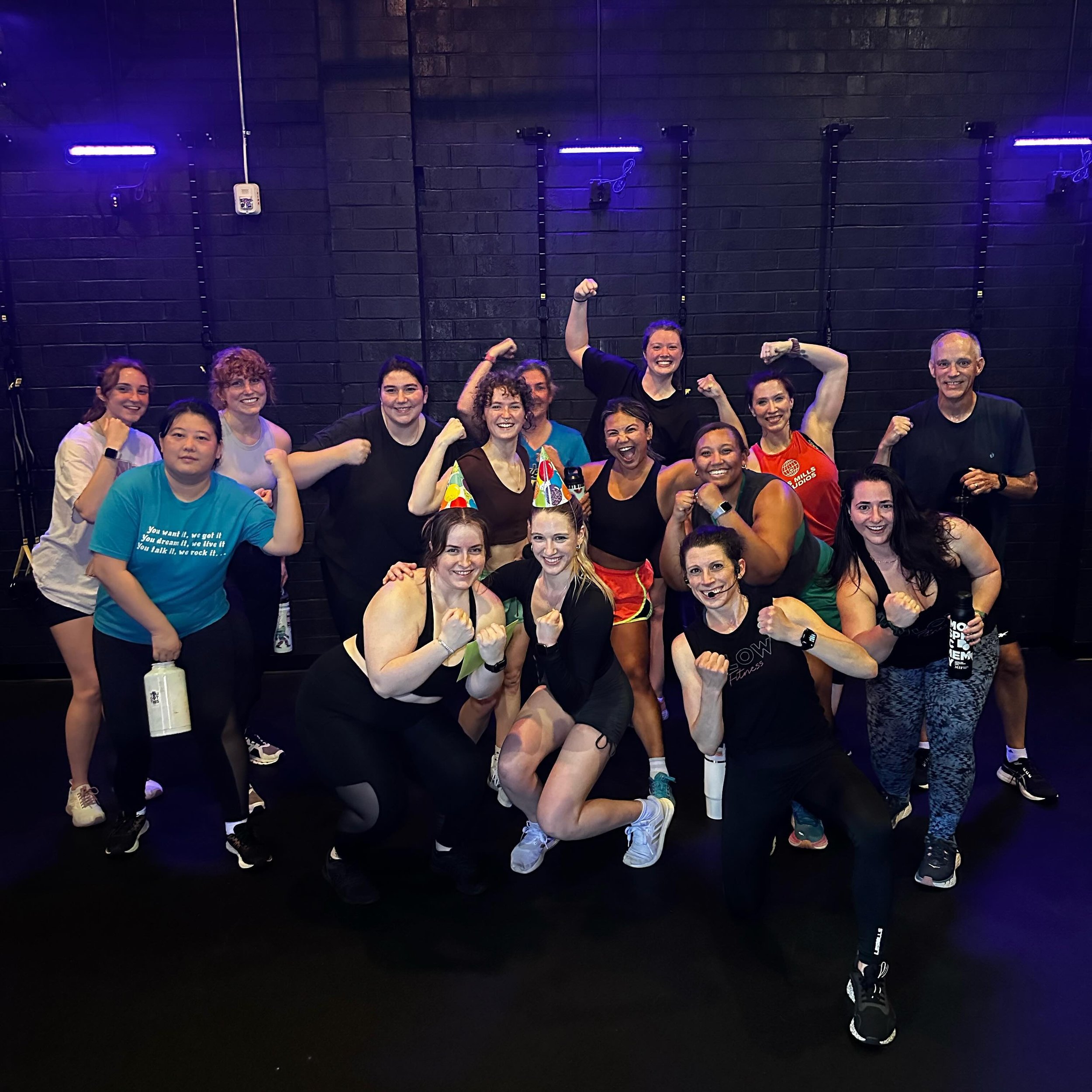 BodyCombat Pop Up had us like 🤩 

We can&rsquo;t wait for our next Combat Pop Up - stay tuned! And yes, this is your sign to take a GLOW class on your birthday ✨