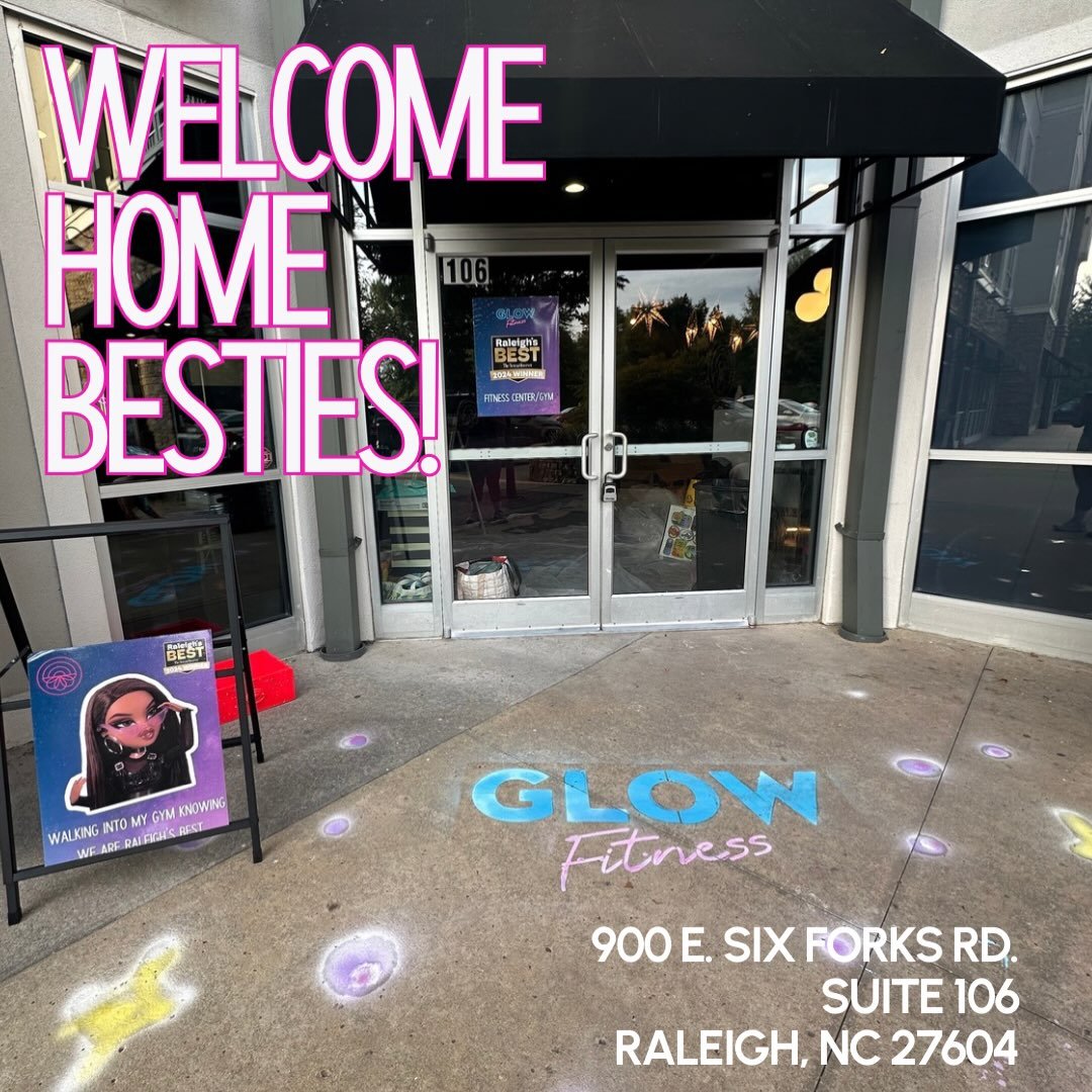 GLOW Baddies just wanna have fun (in the new home) 🤩💖!!! The studio is coming together as we finalize bits and pieces besties &mdash; we can&rsquo;t wait for you to check it out! Don&rsquo;t forget to peep your emails for parking information and ot
