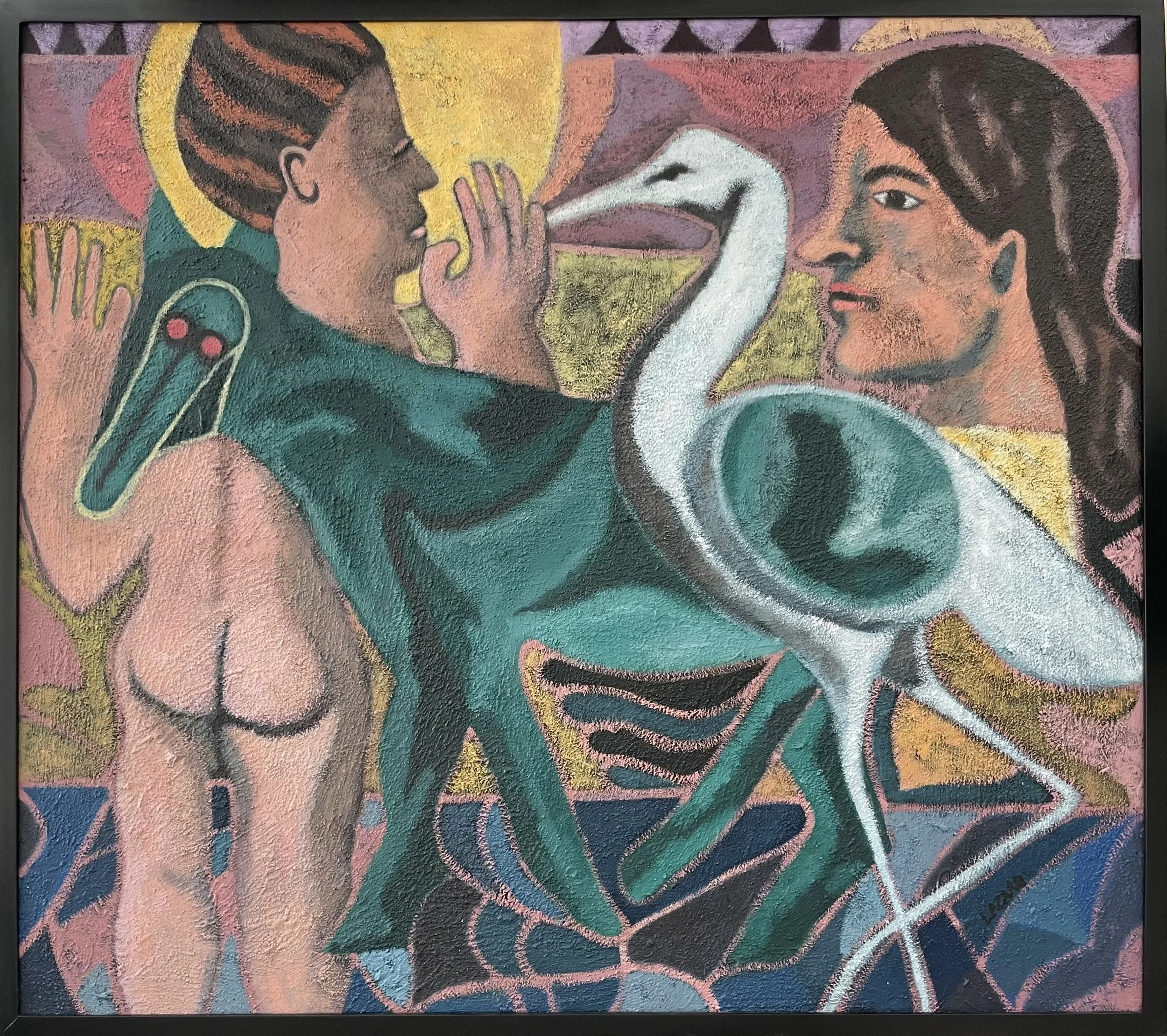 REFULGENCIA . ÓLEO SOBRE TELA