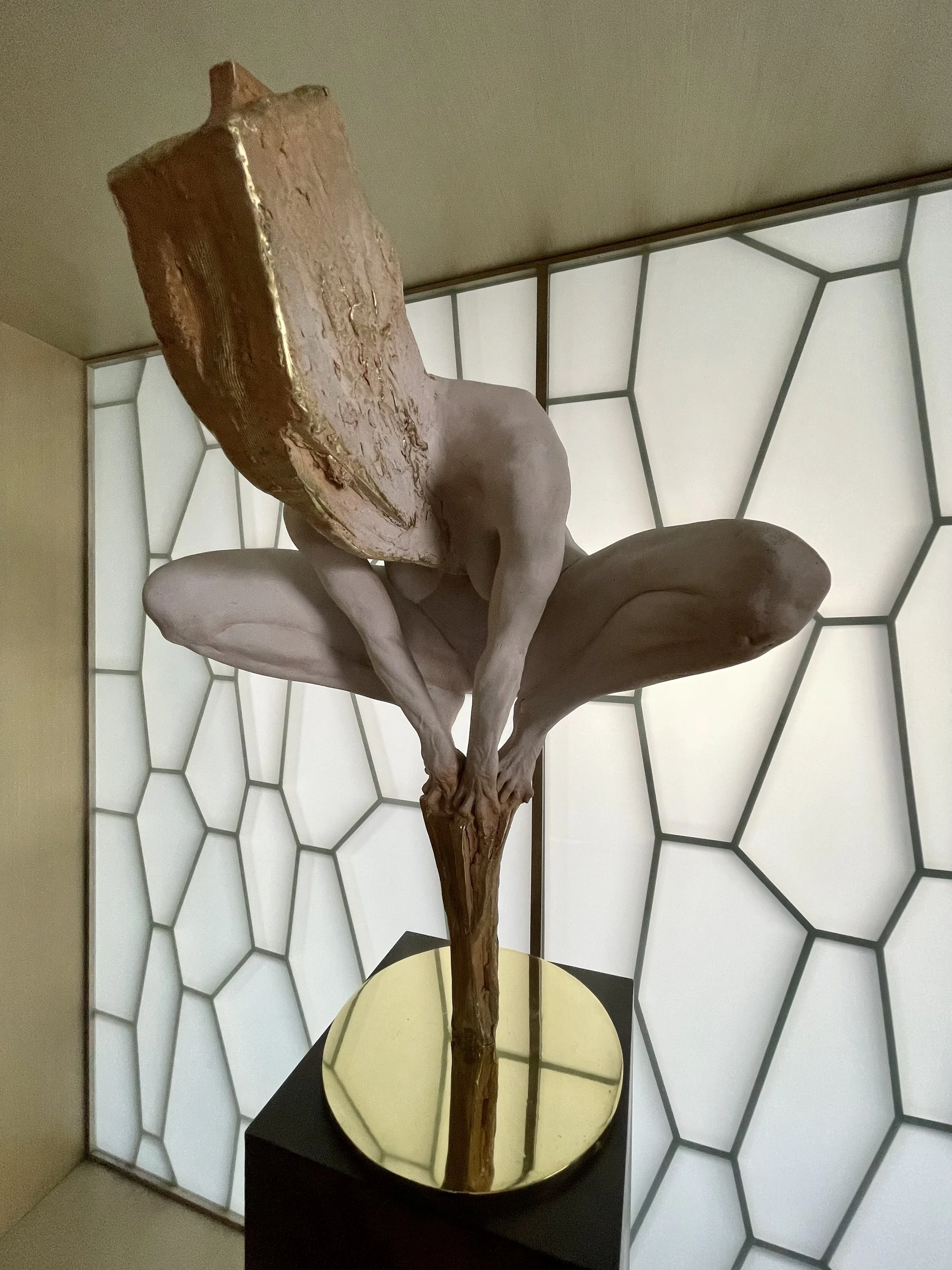 WHITE BUFFALO . BRONCE Y RESINA