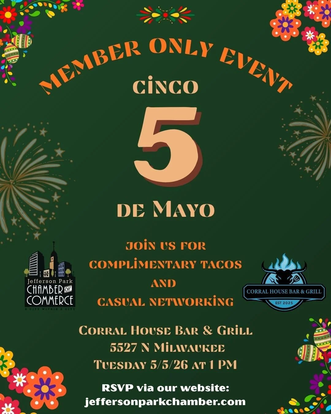 Member Lunch- Cinco de Mayo
