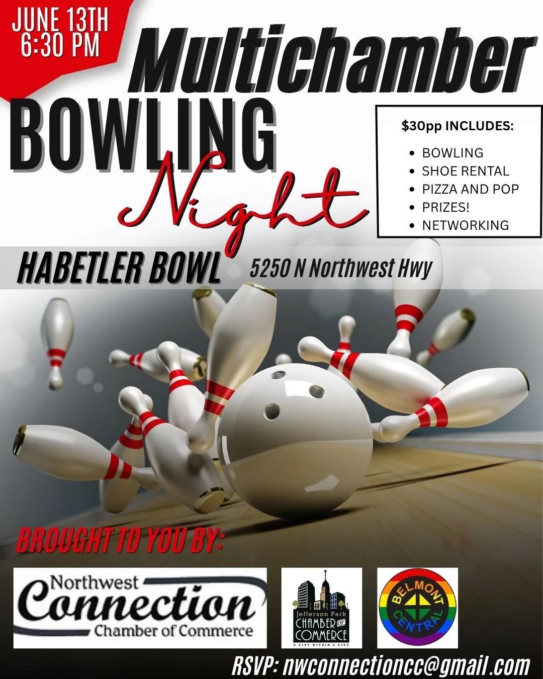 MultiChamber Bowling Night!