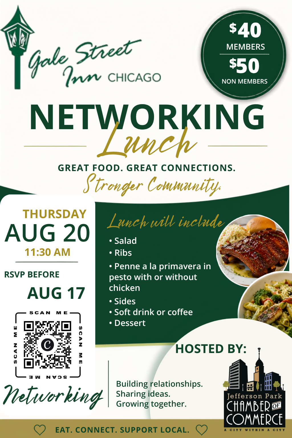 Networking Lunch at Gale St Inn