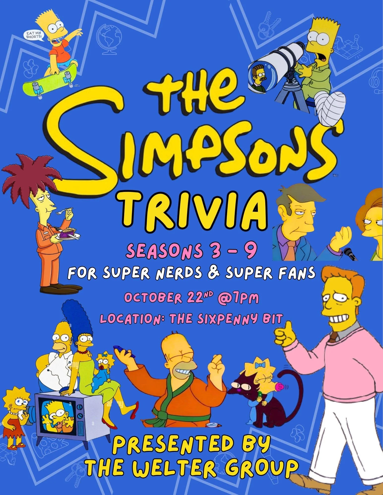 TRIVIA NIGHT: The Simpsons | Hosted by The Welter Group