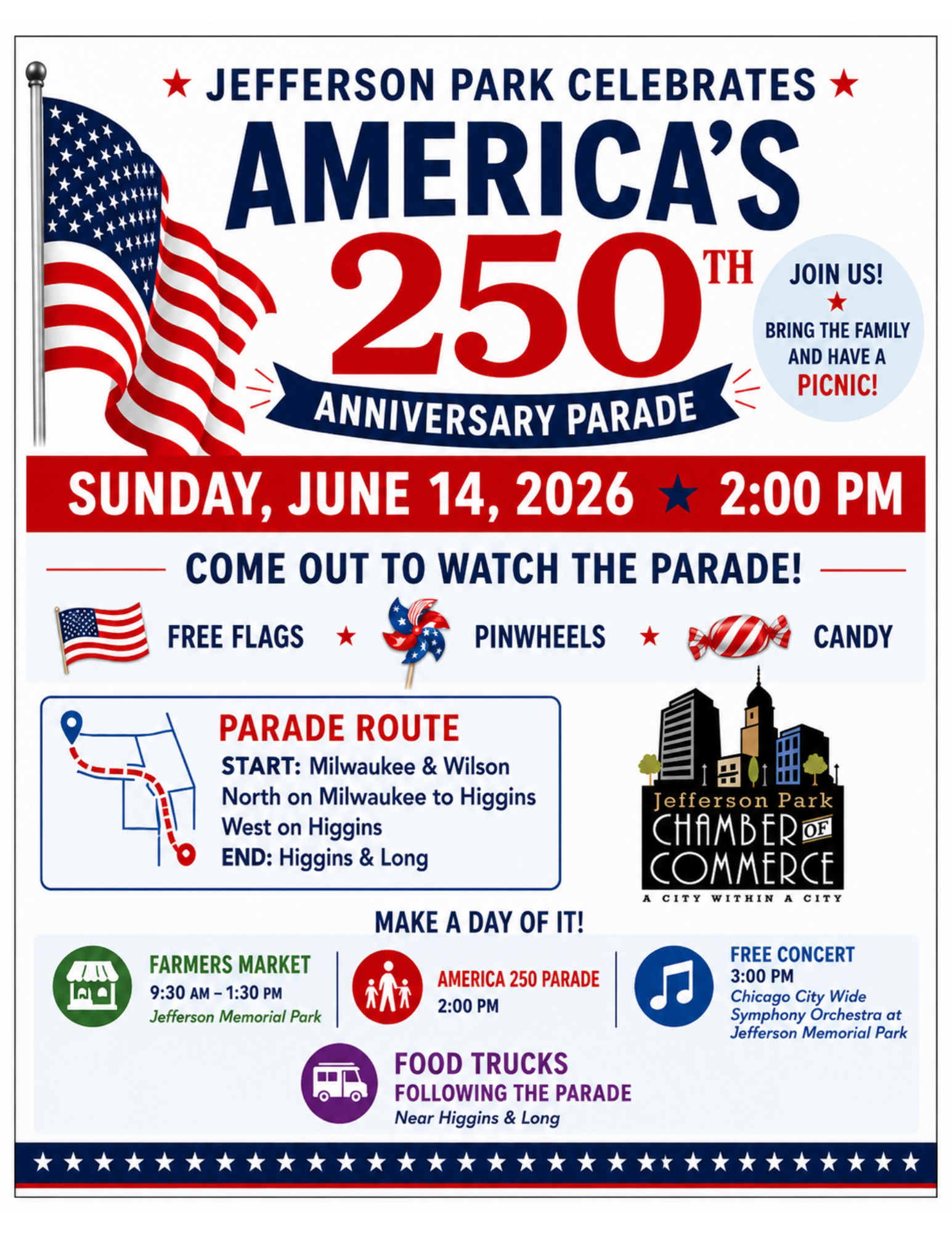 Jefferson Park 250th Anniversary Parade 2026 | Chicago Community Parade ...