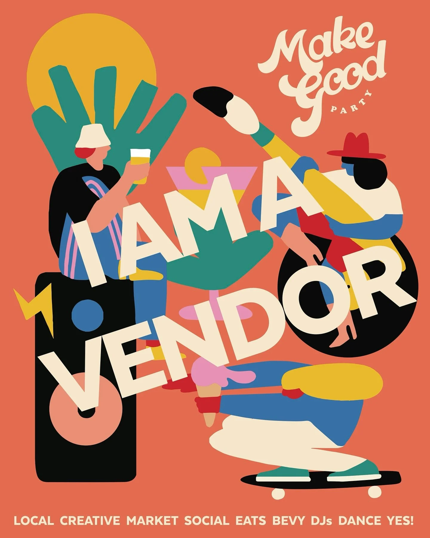 This Saturday! See ya there ⭐️⭐️⭐️
@makegoodparty