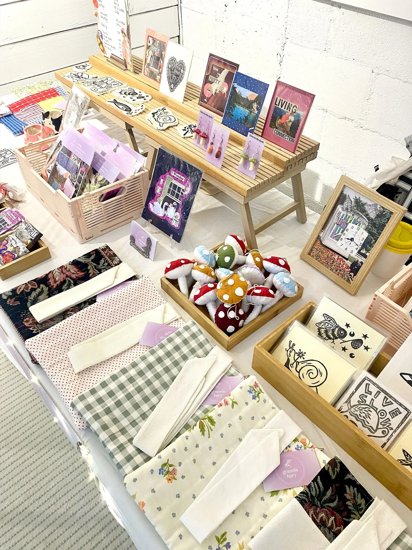 More of these vibes coming to you this Saturday &mdash; with all new bags, book sleeves, holiday flair + more 🤭🎄