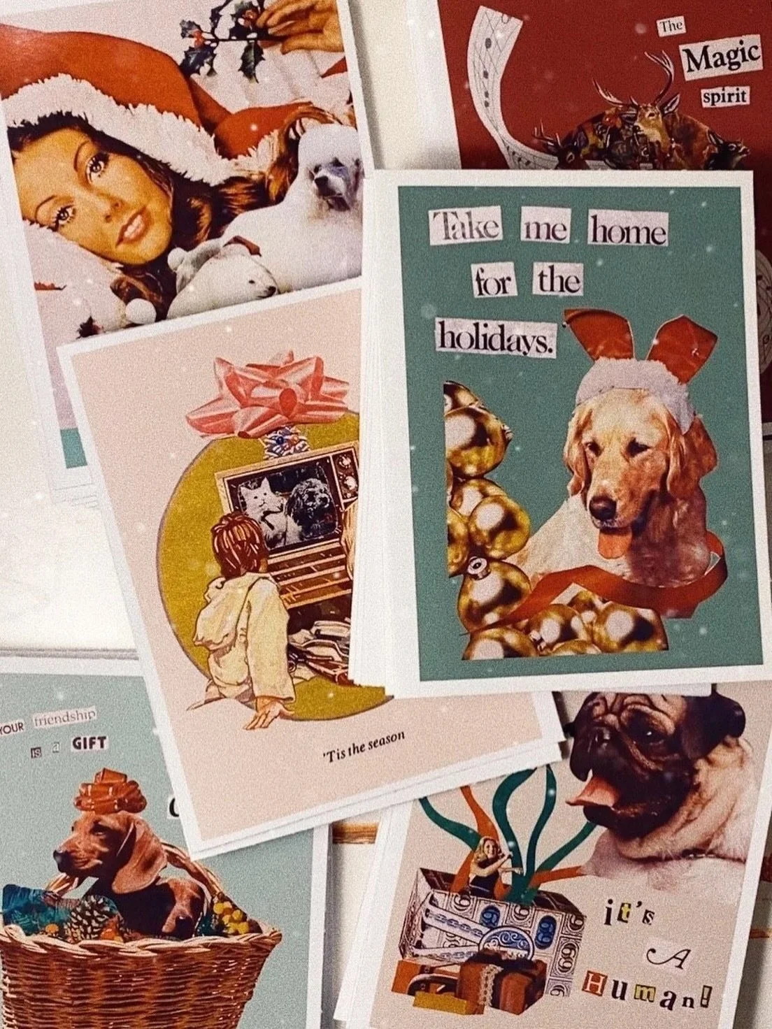 Reminder: handwritten holiday cards always beat a holiday text 💌