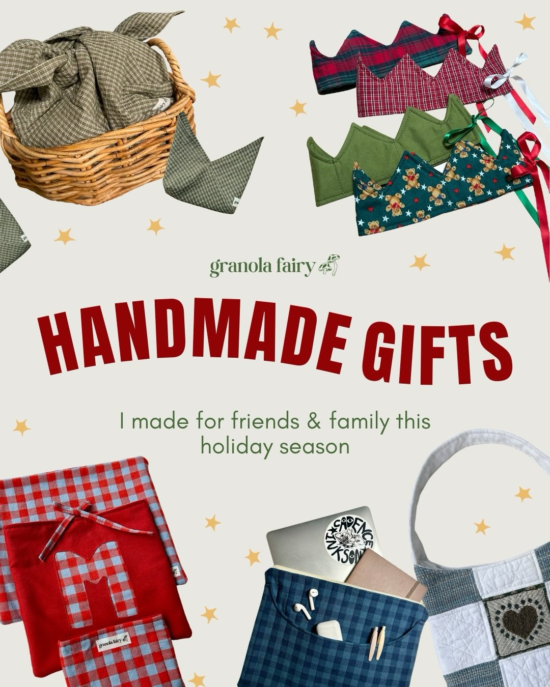 I love making special gifts for the people in my life! Here&rsquo;s to many more in 2026 💌

Save for next year&rsquo;s creative inspo 🪡⭐️