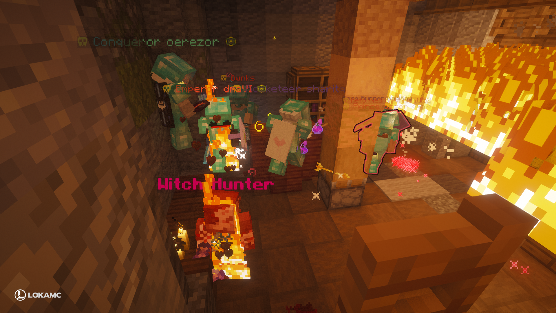 A Battle with the Witch Hunter