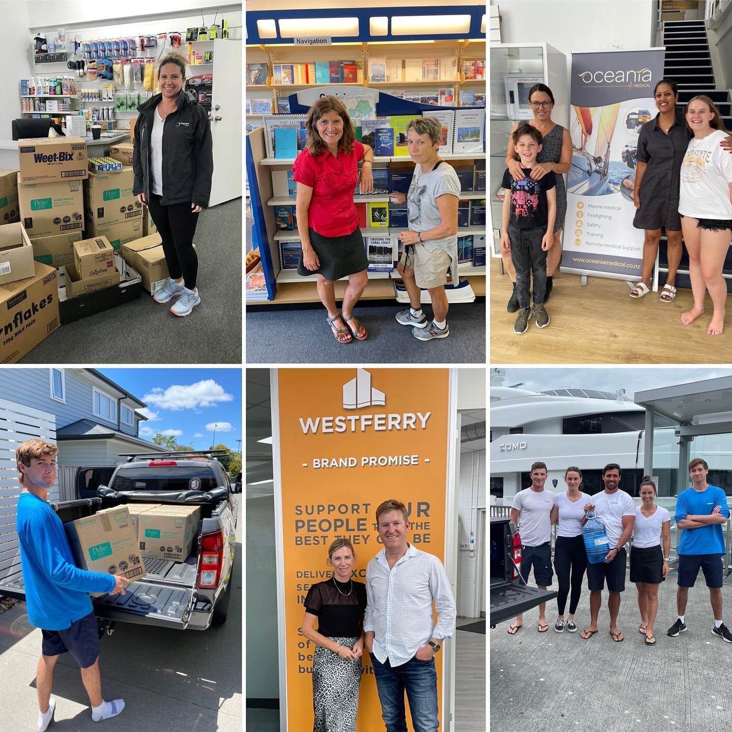 We would like to extend a huge heartfelt thank you to the New Zealand and wider Marine Community for all the kind contributions and support to date. We continue to receive pledges to assist and deliveries of goods to our collection point in Auckland&