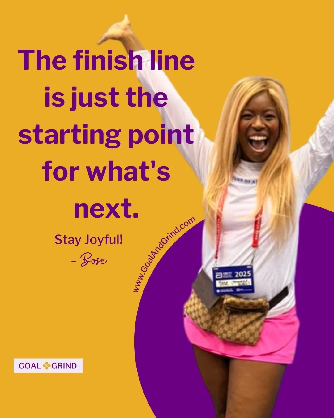 𝗧𝗵𝗲 𝗳𝗶𝗻𝗶𝘀𝗵 𝗹𝗶𝗻𝗲 𝗶𝘀 𝗷𝘂𝘀𝘁 𝘁𝗵𝗲 𝘀𝘁𝗮𝗿𝘁𝗶𝗻𝗴 𝗽𝗼𝗶𝗻𝘁 𝗳𝗼𝗿 𝘄𝗵𝗮𝘁'𝘀 𝗻𝗲𝘅𝘁.

We're closing out November strong💪🏾🏆 with our final #FinishlineFriday of the month.

As you document this week's wins in your accomplishmen