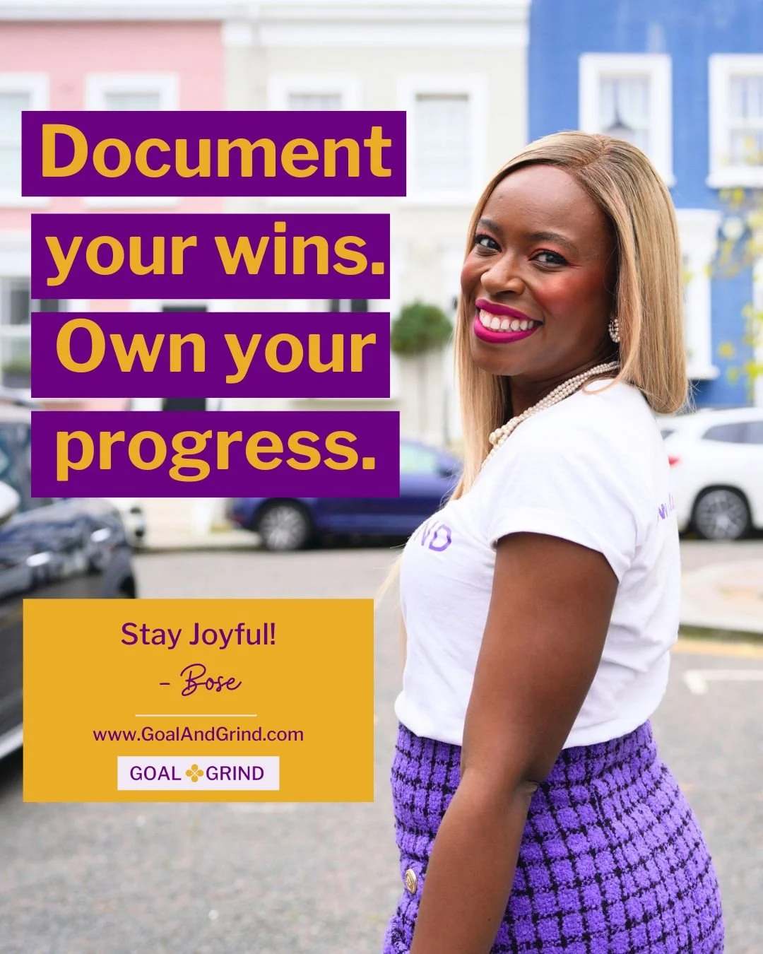 We get so focused on the BIG goals that we forget to celebrate the tiny wins that got us there. But those tiny wins? They're the whole journey.

This week, what did you accomplish? Did you:

💛 Have a conversation you've been putting off?
💛 Take a s