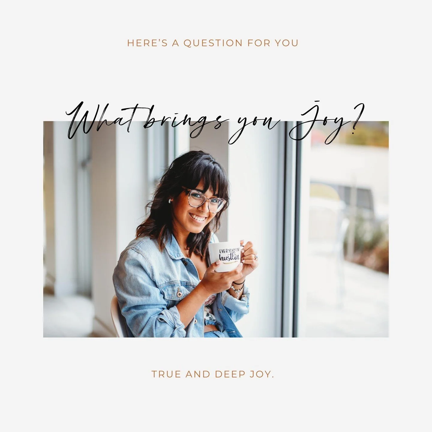 What brings you JOY? True, deep joy?⁠
⁠
Maybe it&rsquo;s vacationing with the family to the water.⁠
Maybe it&rsquo;s skiing down a tall mountain. ⁠
Maybe it&rsquo;s hiking every trail in your city.⁠
⁠
Now, ask yourself.⁠
⁠
Does the life I lead today 