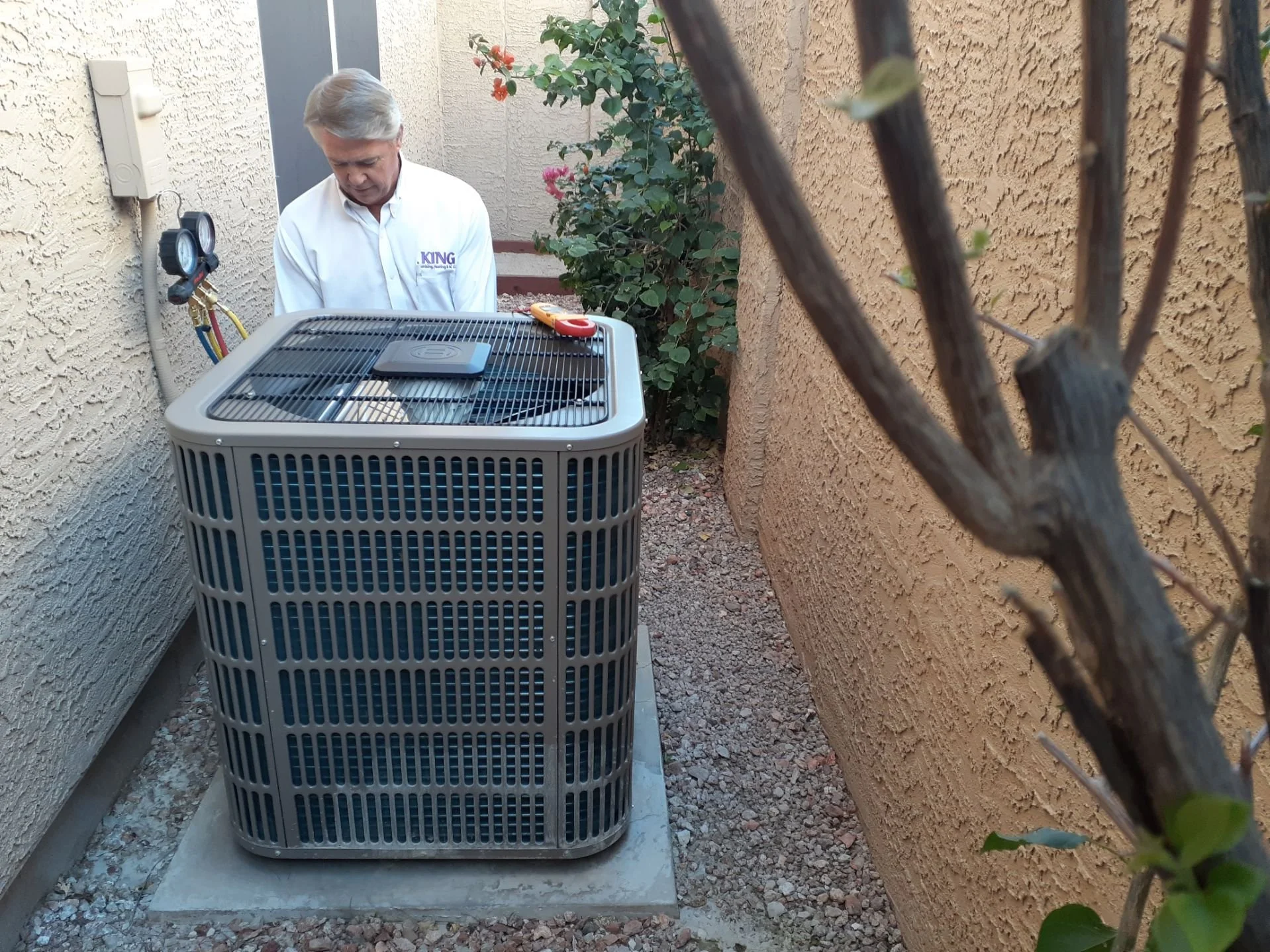 Chandler Condenser Coil Replacement or Repair — King Plumbing, Heating, u0026 AC