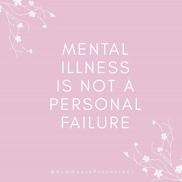 Your mental health ability is in no way a reflection of your shortcomings.
.
.
.
www.newworldpsychology.com
Evanston, Illinois 🌼
.
#childdevelopmentspecialist #childdevelopment
#mentalhealth #newworldpsychology #childpsychology #psychotherapy #psych