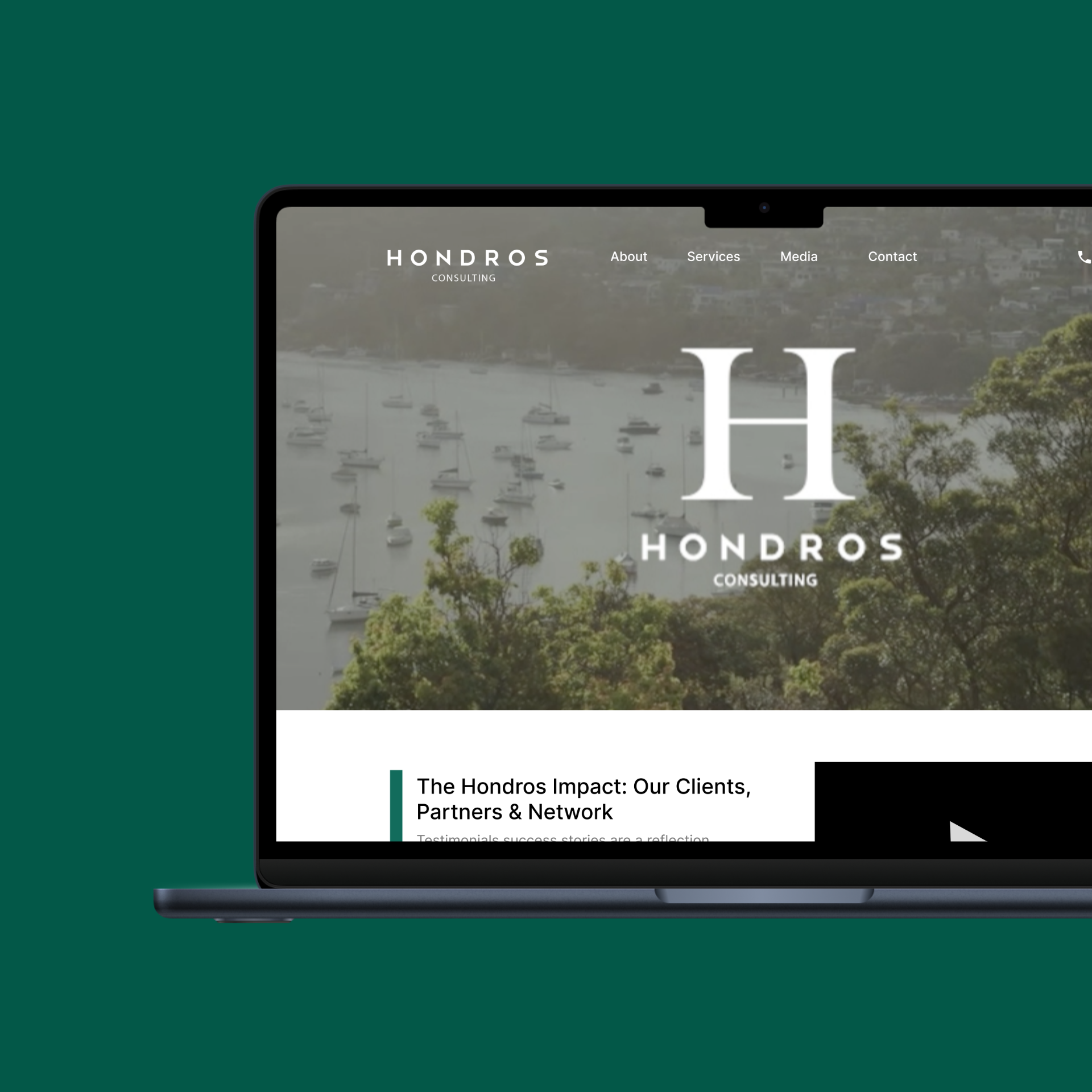 Hondros Consulting- UX/UI Design