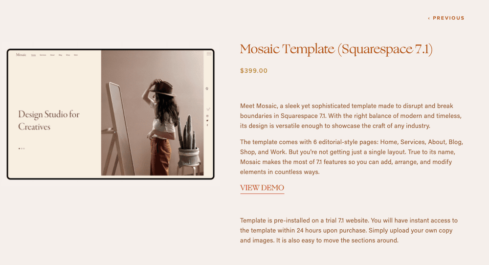 5 Modern and Stylish Squarespace 7.1 Templates for Creatives