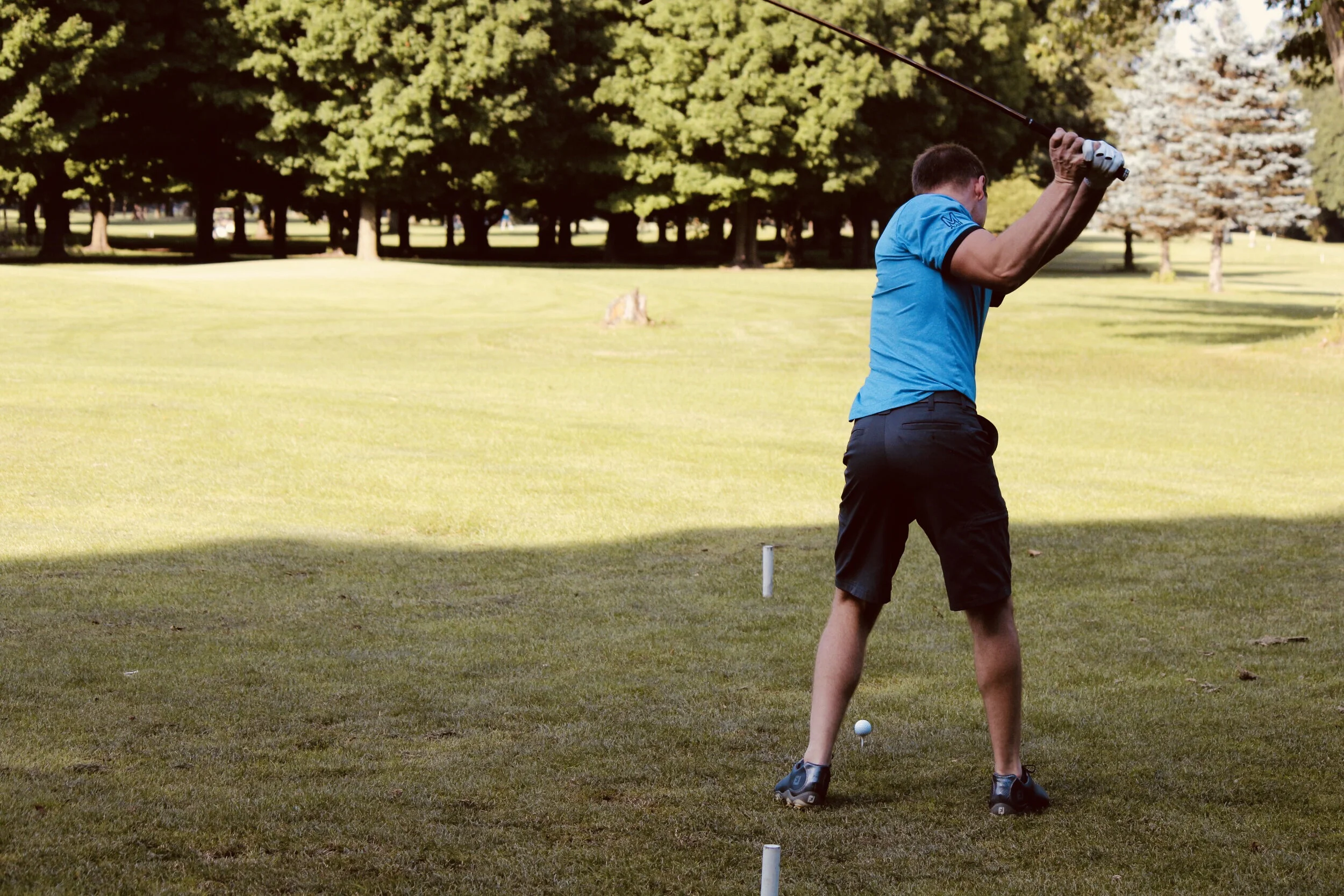 But it was going so well on the range ….