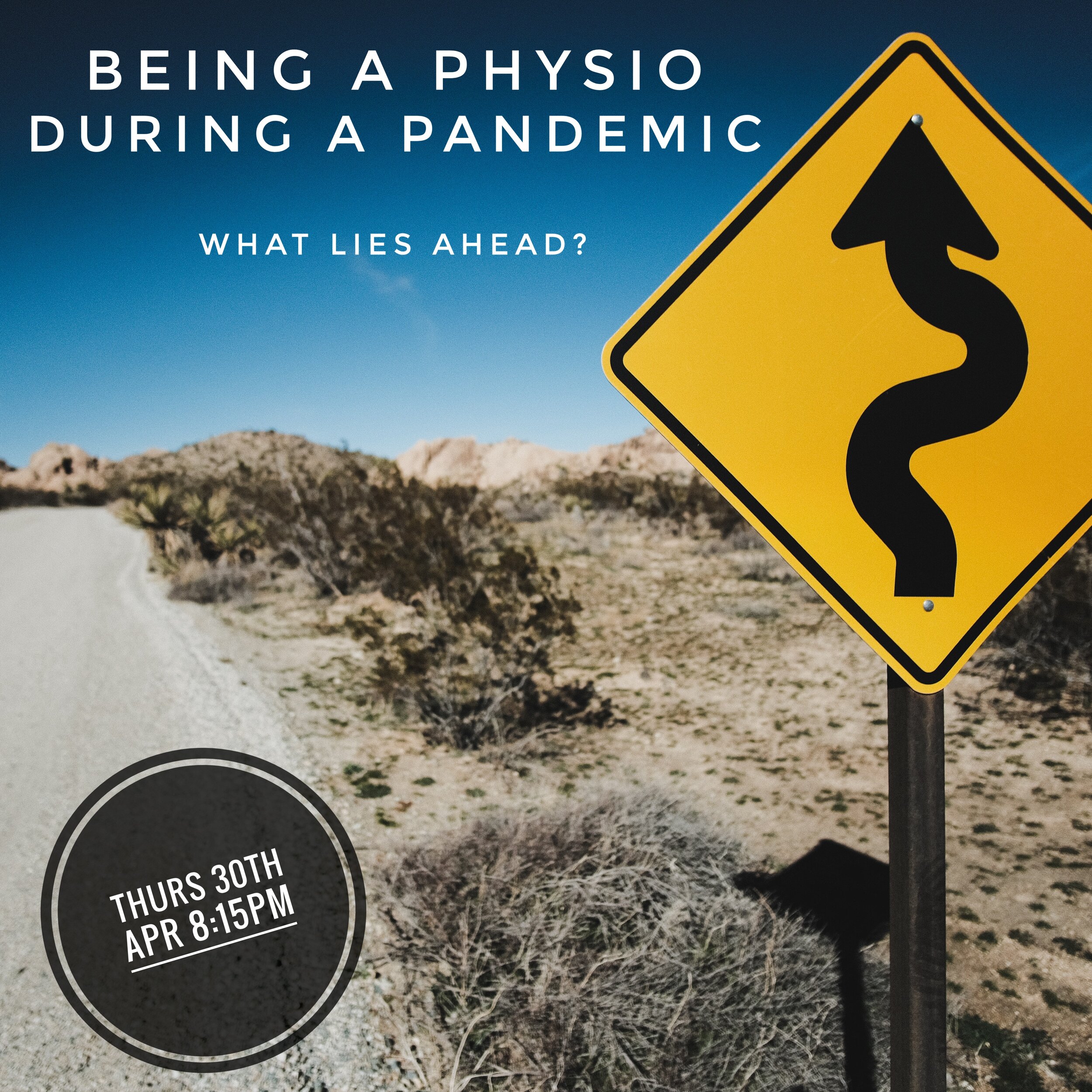 The Physio Social Club Tinto - Being a Physio in a pandemic? (Online Event)
