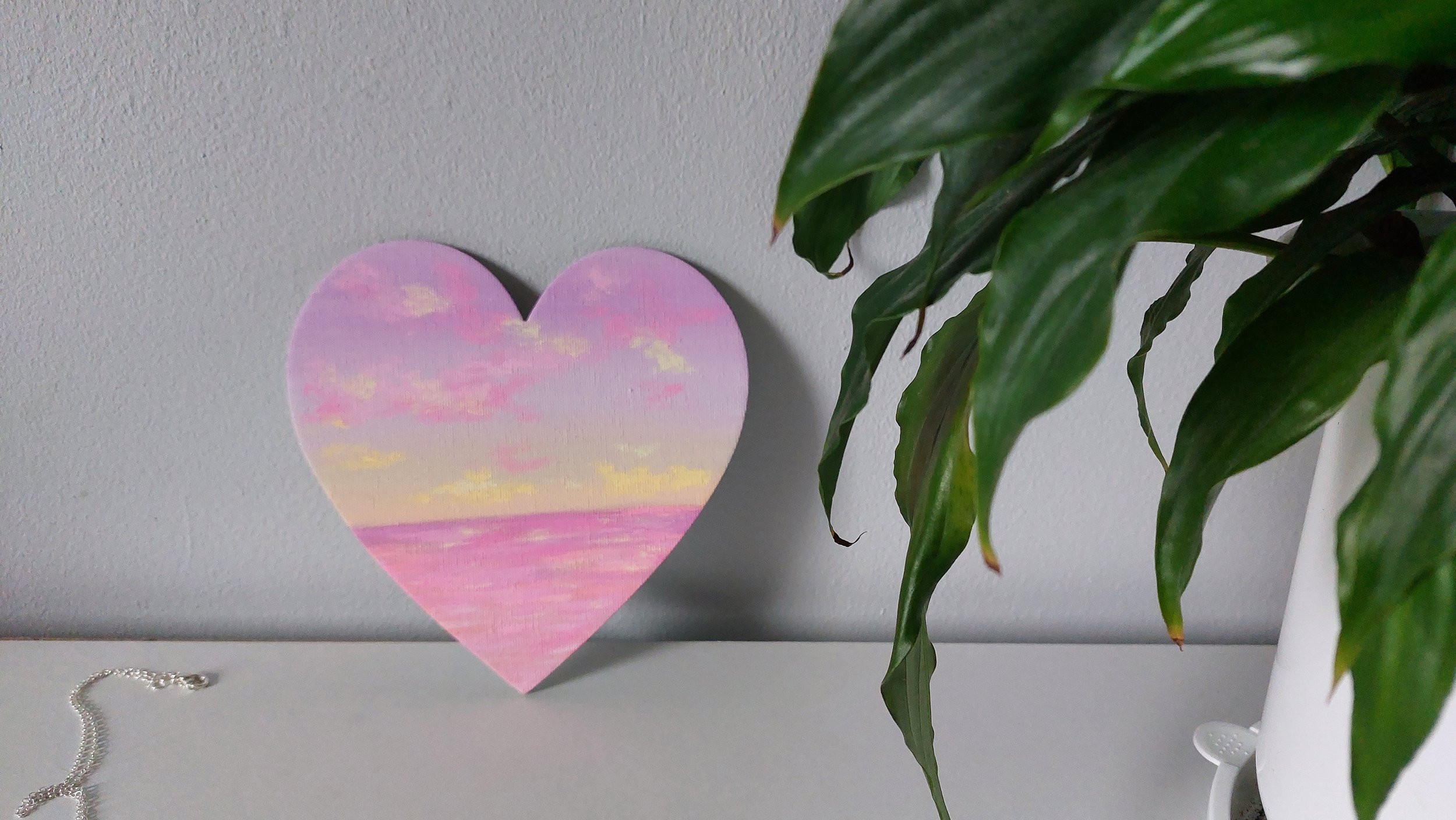 Heart Canvas Board 2
